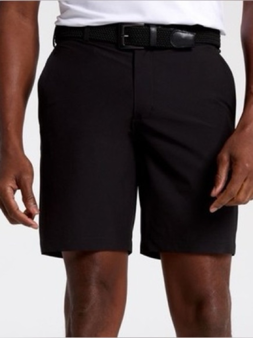 Walter Hagen Men's Golf Perfect 11 Flat Front Black Shorts size 50